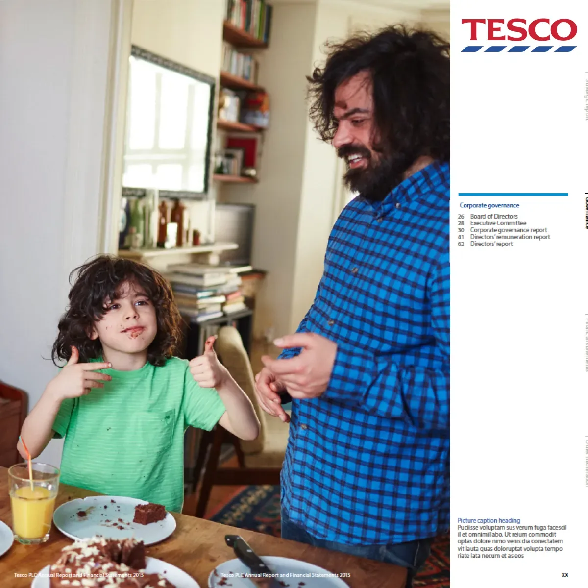Annual Report Photography · Tesco
