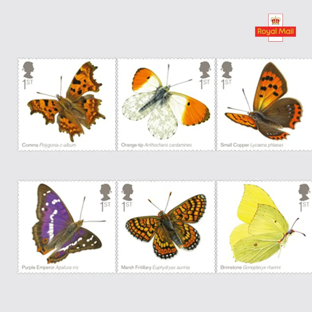 Butterfly Stamps · Royal Mail